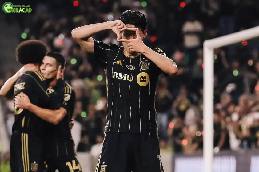 Son Heung Min thăng hoa từ ngày đến MLS (Ảnh: CLB)